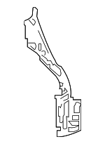 5G1Z5428408AA - Body: Lock Pillar Reinforced for Ford: Five Hundred, Taurus | Mercury: Montego, Sable Image