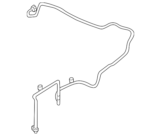 Return Tube - Nissan (92440-8J011)