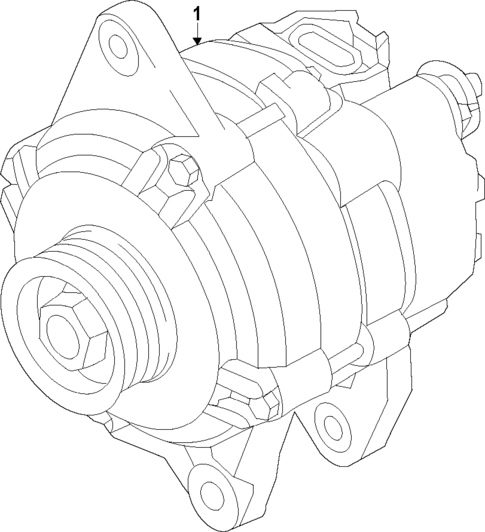 Alternator for 2023 Mitsubishi Outlander Sport #1