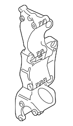 6A903141P - Electrical: Mount Bracket for Volkswagen: Beetle, Golf, Jetta Image