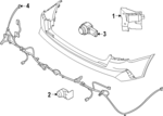 99310L1820HD2 - Body: Park Sensor for Kia: Sorento Image