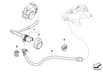 13907557923 - : Fuel Tank Ventilation Valve With Pipe for BMW Image
