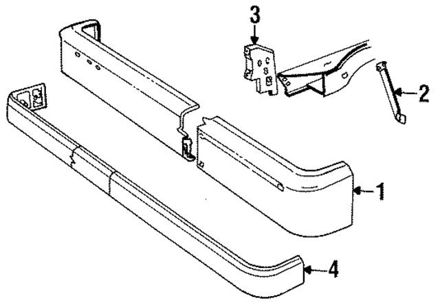 4249726 - Body: Face Bar for Mopar Image
