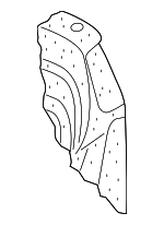 8J8881775A - Body: Seat Back Pad for Audi: R8, TT, TT Quattro Image