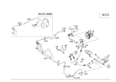 Gasoline Vehicle Wiring for 2013 Mercedes-Benz C 250 #0
