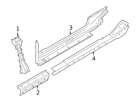 Lock Pillar for 2015 Mini Cooper #0