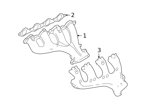 Exhaust Manifolds for 2007 Cadillac Escalade EXT #0
