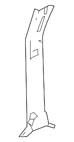 4L3Z1624357AAB - Body: Center Pillar Trim for Ford: F-150 | Lincoln: Mark LT Image