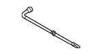 6L3Z17032A - Body: Lug Wrench for Lincoln: Mark LT Image