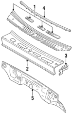 8970129991 - : Dash Panel for Isuzu Image