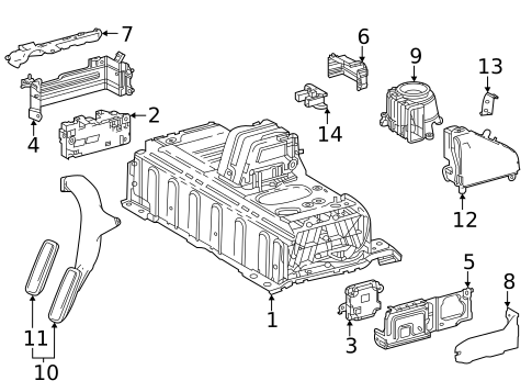 Battery for 2019 Toyota Mirai #0