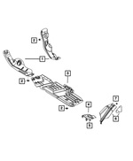 55394456AC - Exhaust: Exhaust Shield, Right Front for Mopar Image