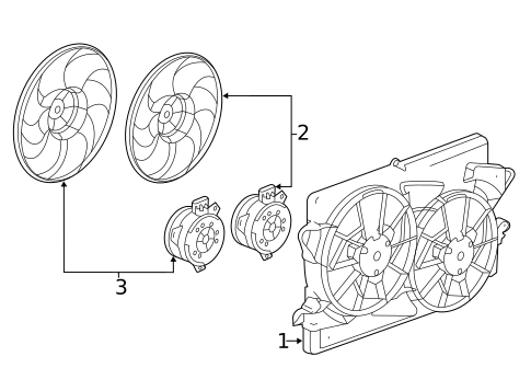 Cooling Fan for 2011 Saab 9-5 #0