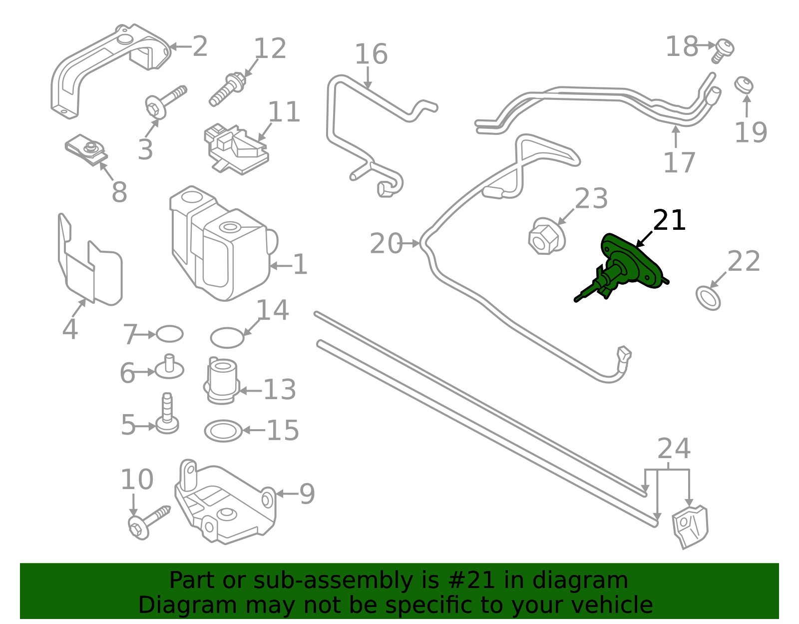 Genuine OEM Ford Part - Diesel Exhaust Fluid (Def) Injector FC4Z-5J281 ...