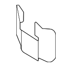 HC3Z9D665A - Emission System: Mount Bracket for Ford: F-250 Super Duty, F-350 Super Duty, F-450 Super Duty Image