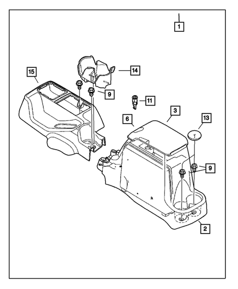 Interior Storage for 2005 Jeep Wrangler #0