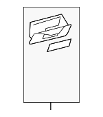 5544104020B0 - : Instrument Panel Pocket for Toyota: Tacoma Image