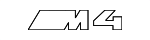 51138054330 - Body: Nameplate for BMW: M4 Image