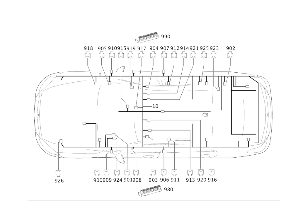 055-545-29-28-64 - Plug Housing 1994-2021 Mercedes-Benz