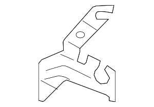 5Q0611842B - Brakes: Brake Hydraulic Line Bracket for Audi Image