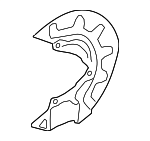 5Q0615311G - Brakes: Splash Shield for Audi: A3, A3 Quattro, A3 Sportback e-tron, RS3, S3, TT Quattro Image