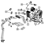 68427763AA - Air Conditioners and Heaters: Air Conditioning Evaporator for Mopar Image