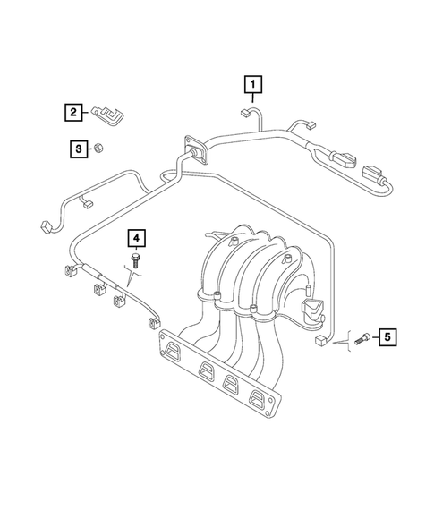 Wiring-Powertrain for 2015 Jeep Renegade #1