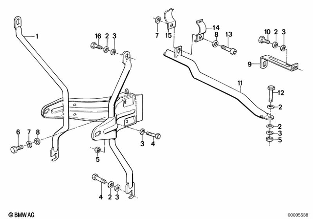 7119904202 - Frame and Mounting Parts: Washer - A6.4-ZNNIV si for BMW-Motorrad Image