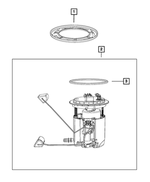 68510216AE - : Fuel Pump/level Unit Module Kit for Mopar Image