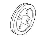 4431120060 - : Power Steering Pump Pulley for Toyota: Camry, Celica, Corolla, RAV4 Image