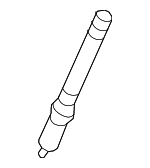 56512N9000 - Steering: Rack And Pinion Steering Pinion Shaft for Hyundai Image