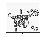 LR051075 - Suspension: Differential Assembly for Land Rover: Discovery Sport, Range Rover Evoque Image