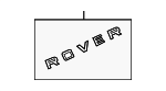 LR053349 - Body: Nameplate for Land-Rover Image