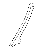 3B0867767B7H7 - Body: Lower Quarter Trim for Volkswagen: Passat Image