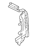 1E0121333 - Cooling System: Air Duct for Volkswagen Image