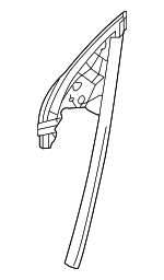 3C8857505E5AP - Body: Mirror Filler for Volkswagen: CC Image