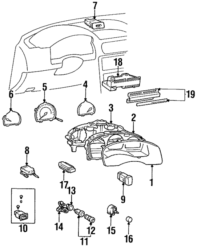 8466016100 - : On/Off Switch for Toyota Image