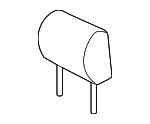 719100E010A0 - Body: Headrest for Lexus: RX330, RX350, RX400h Image