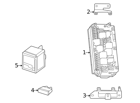 Fuse & Relay for 2017 Mercedes-Benz AMG GT #0