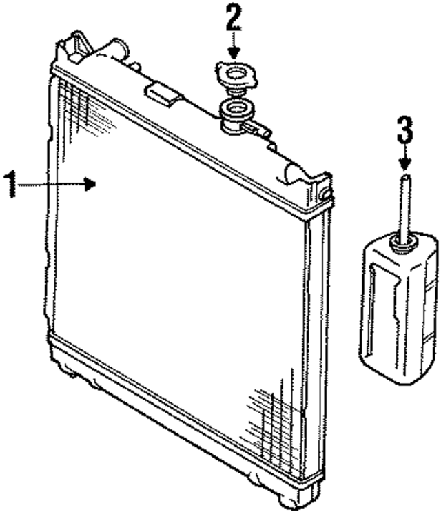 30012746 - Cooling System: Radiator Insulator for GM Image