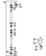52123409AC - : Drive Shaft for Mopar Image