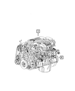 R8310896AA - : Complete Engine, Remanufactured for Mopar Image