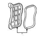 4E0945221B - Electrical: Cover for Audi Image