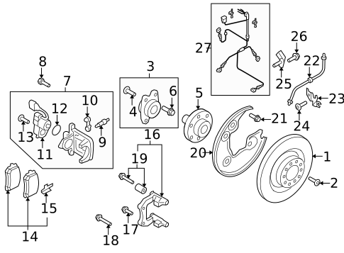 Rear Brakes for 2012 Audi S5 #0