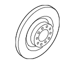 4H0615601Q - Brakes: Rotor for Audi: A4, A4 allroad, A4 Quattro, A5, A5 Quattro, A6, A6 Quattro, A7 Quattro, A8 Quattro, Q5, RS7, S4, S5, S6, S7, S8, SQ5 Image