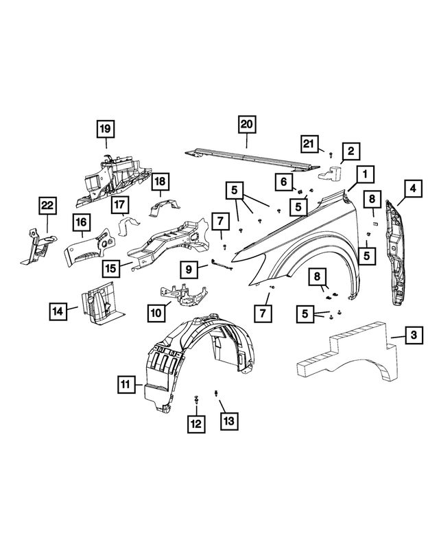 68067945AC - : Power Module Bracket for Mopar Image