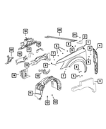 68067945AC - : Power Module Bracket for Mopar Image