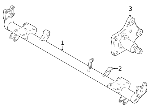 Axle Components for 2010 Ford Transit Connect #0