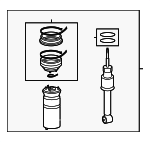 LR041108 - : Shock Assembly for Land-Rover Image