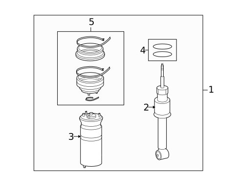 Shocks & Components for 2010 Land Rover Range Rover Sport #1